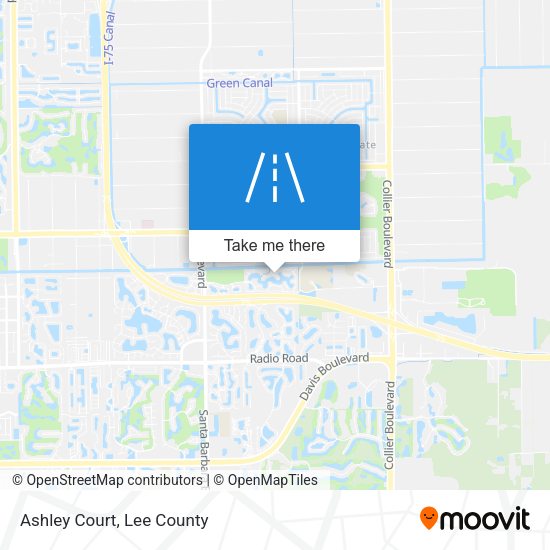 Mapa de Ashley Court