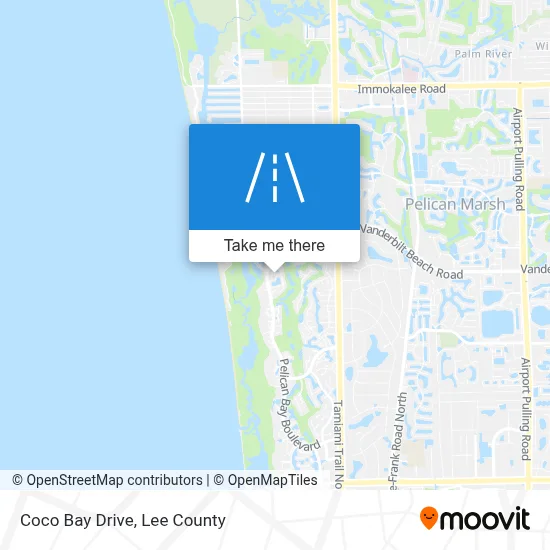 Coco Bay Drive map