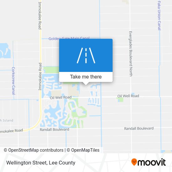 Wellington Street map