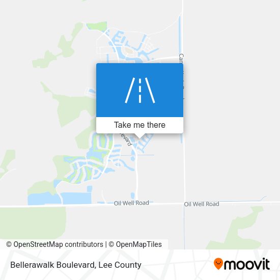 Bellerawalk Boulevard map