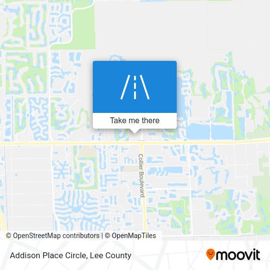 Addison Place Circle map