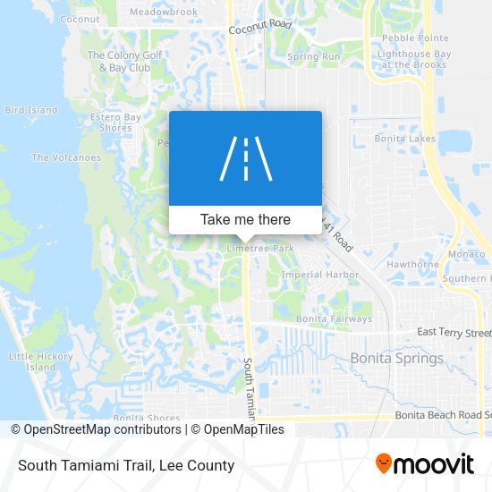 South Tamiami Trail map