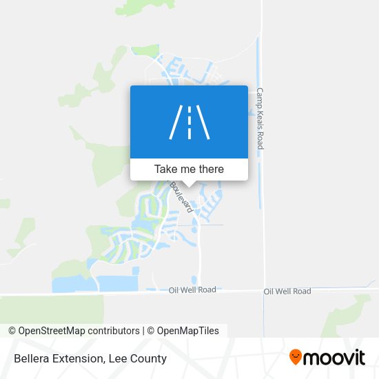 Mapa de Bellera Extension