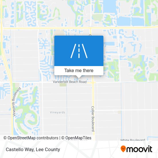 Mapa de Castello Way