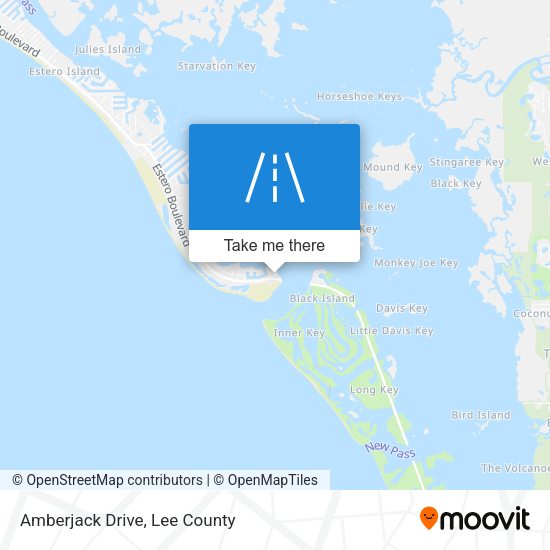 Amberjack Drive map