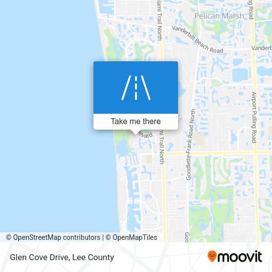 Glen Cove Drive map