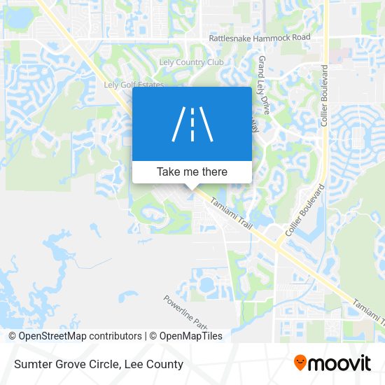 Sumter Grove Circle map