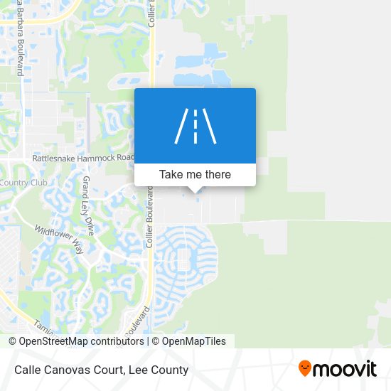 Calle Canovas Court map