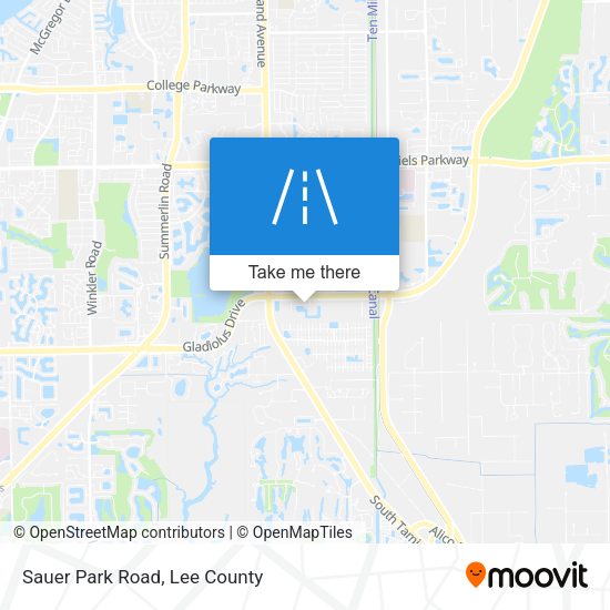 Mapa de Sauer Park Road