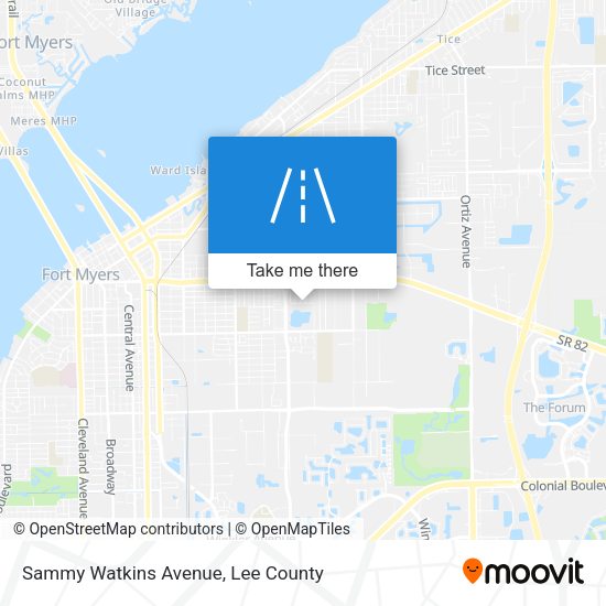 Sammy Watkins Avenue map