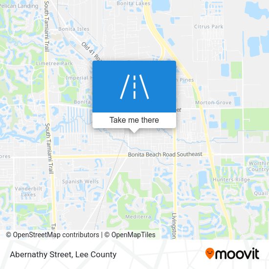 Abernathy Street map