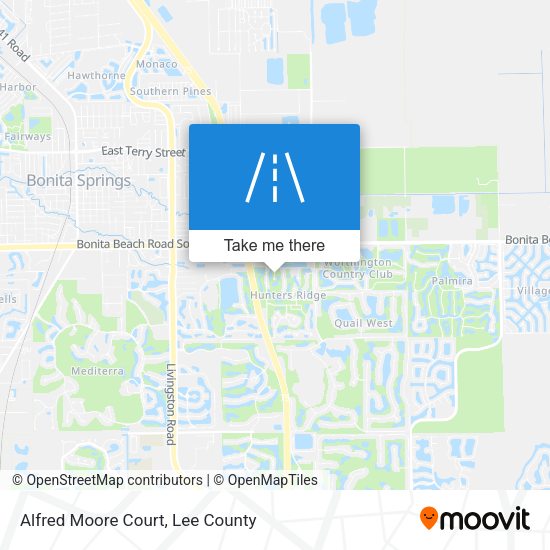 Alfred Moore Court map