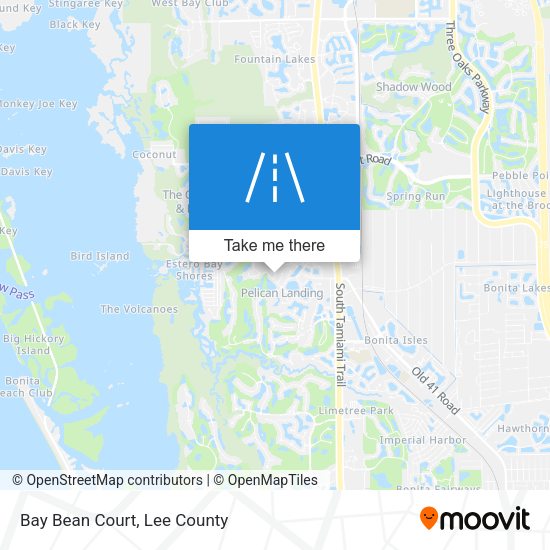 Mapa de Bay Bean Court