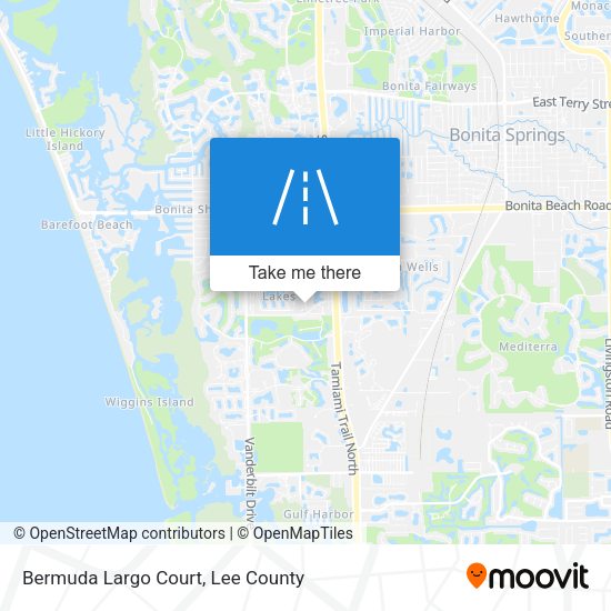 Bermuda Largo Court map