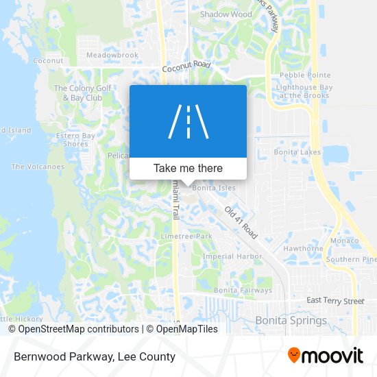 Bernwood Parkway map
