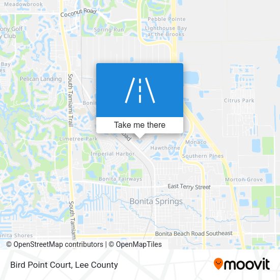 Mapa de Bird Point Court