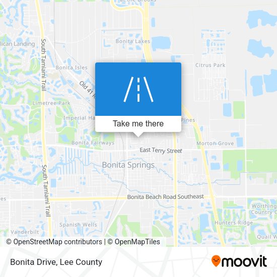 Mapa de Bonita Drive