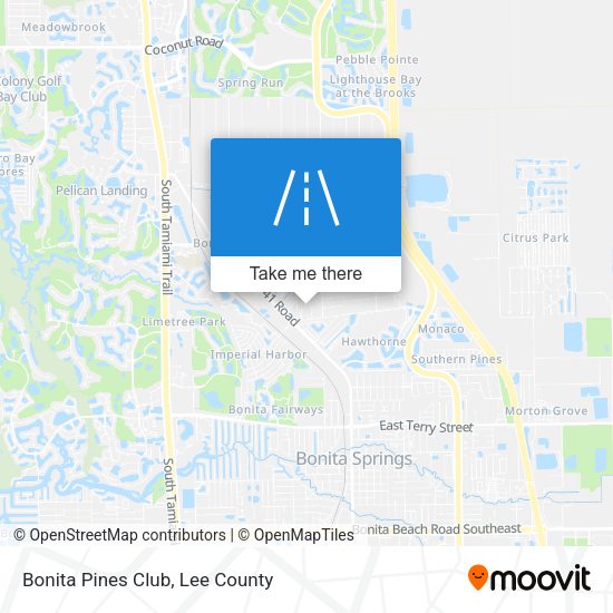 Mapa de Bonita Pines Club