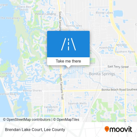 Brendan Lake Court map