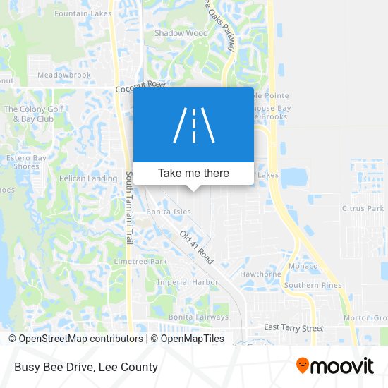 Mapa de Busy Bee Drive