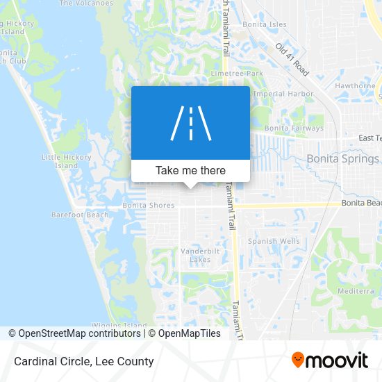Mapa de Cardinal Circle