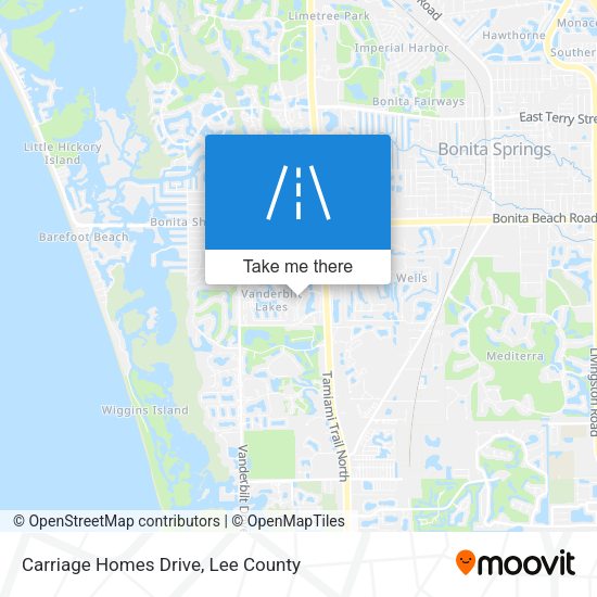 Carriage Homes Drive map