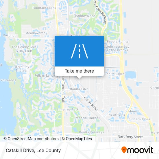 Mapa de Catskill Drive
