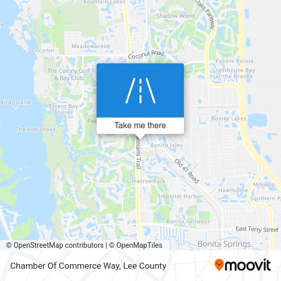 Chamber Of Commerce Way map