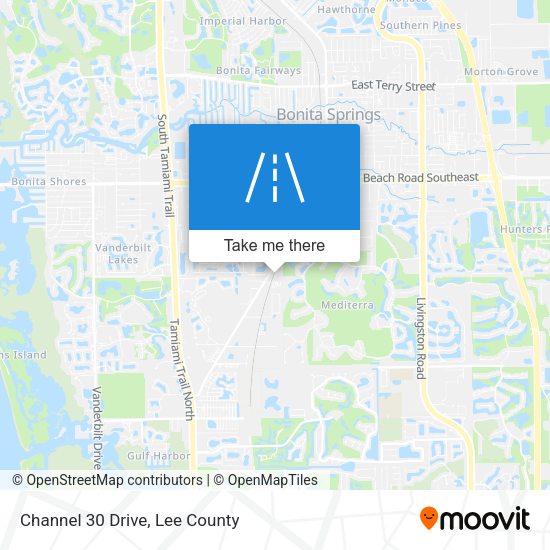 Channel 30 Drive map