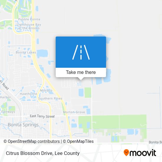 Mapa de Citrus Blossom Drive