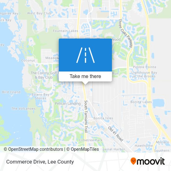 Mapa de Commerce Drive