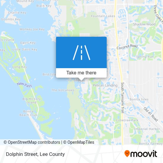 Mapa de Dolphin Street
