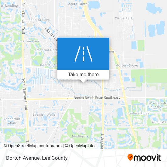 Mapa de Dortch Avenue