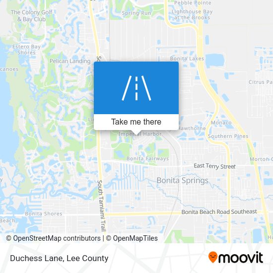 Mapa de Duchess Lane