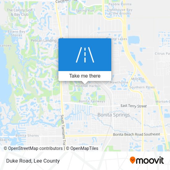 Mapa de Duke Road