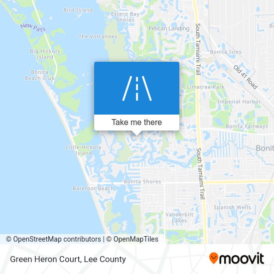 Mapa de Green Heron Court