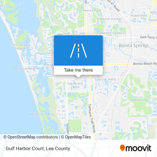 Mapa de Gulf Harbor Court