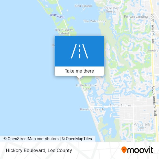Mapa de Hickory Boulevard