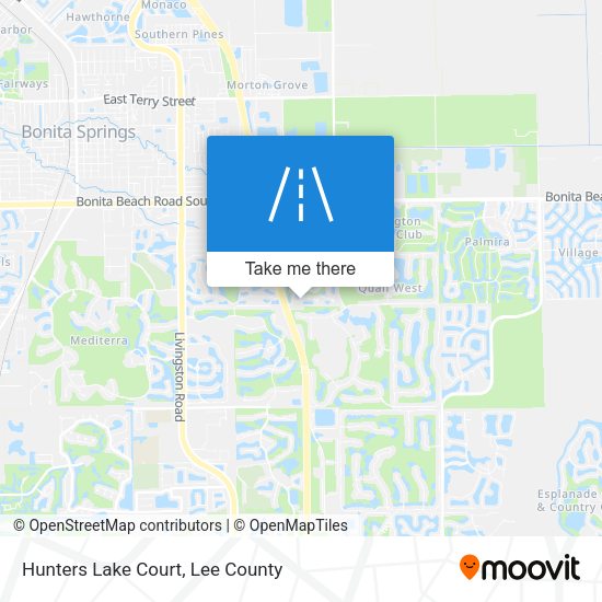 Mapa de Hunters Lake Court