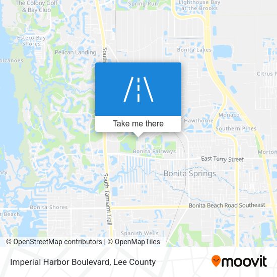 Mapa de Imperial Harbor Boulevard
