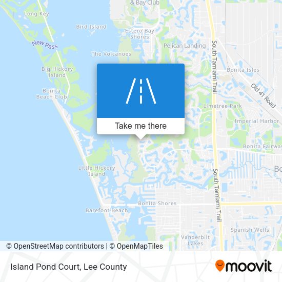 Island Pond Court map