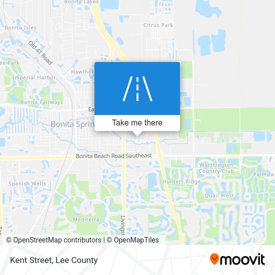 Mapa de Kent Street