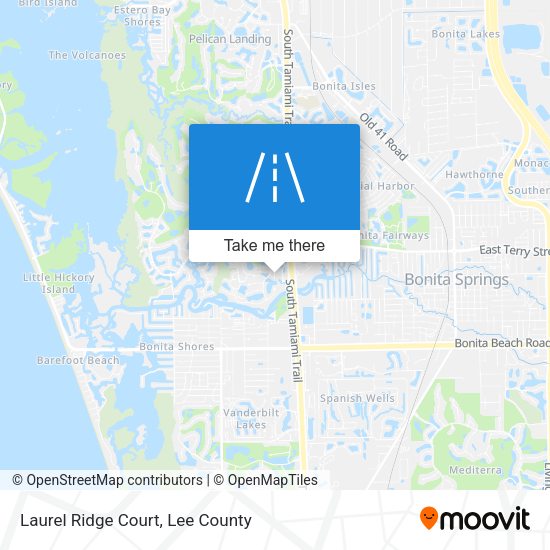Laurel Ridge Court map