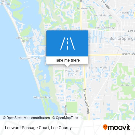 Leeward Passage Court map