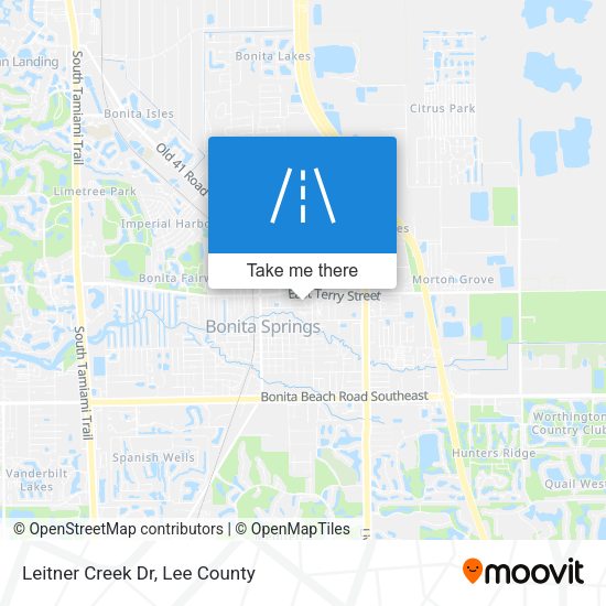 Leitner Creek Dr map