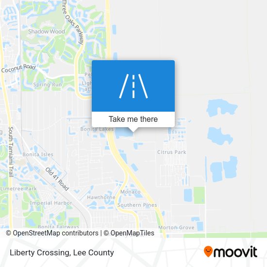Mapa de Liberty Crossing