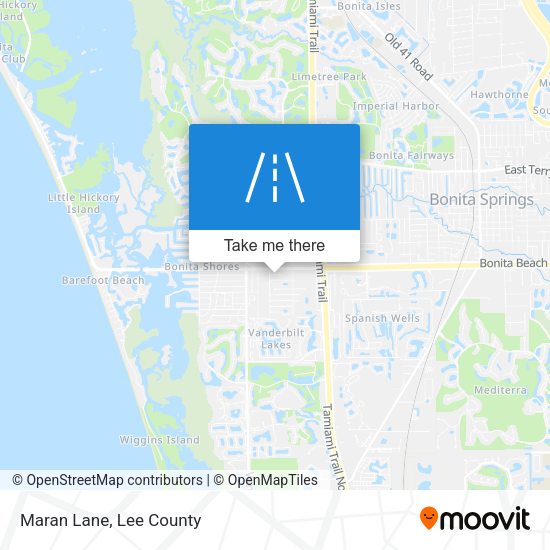 Mapa de Maran Lane