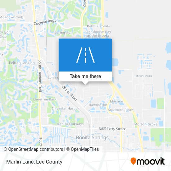 Mapa de Marlin Lane