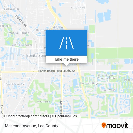 Mapa de Mckenna Avenue