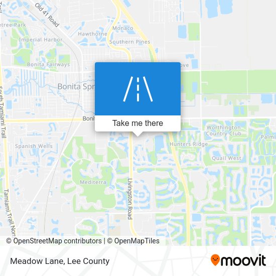 Mapa de Meadow Lane